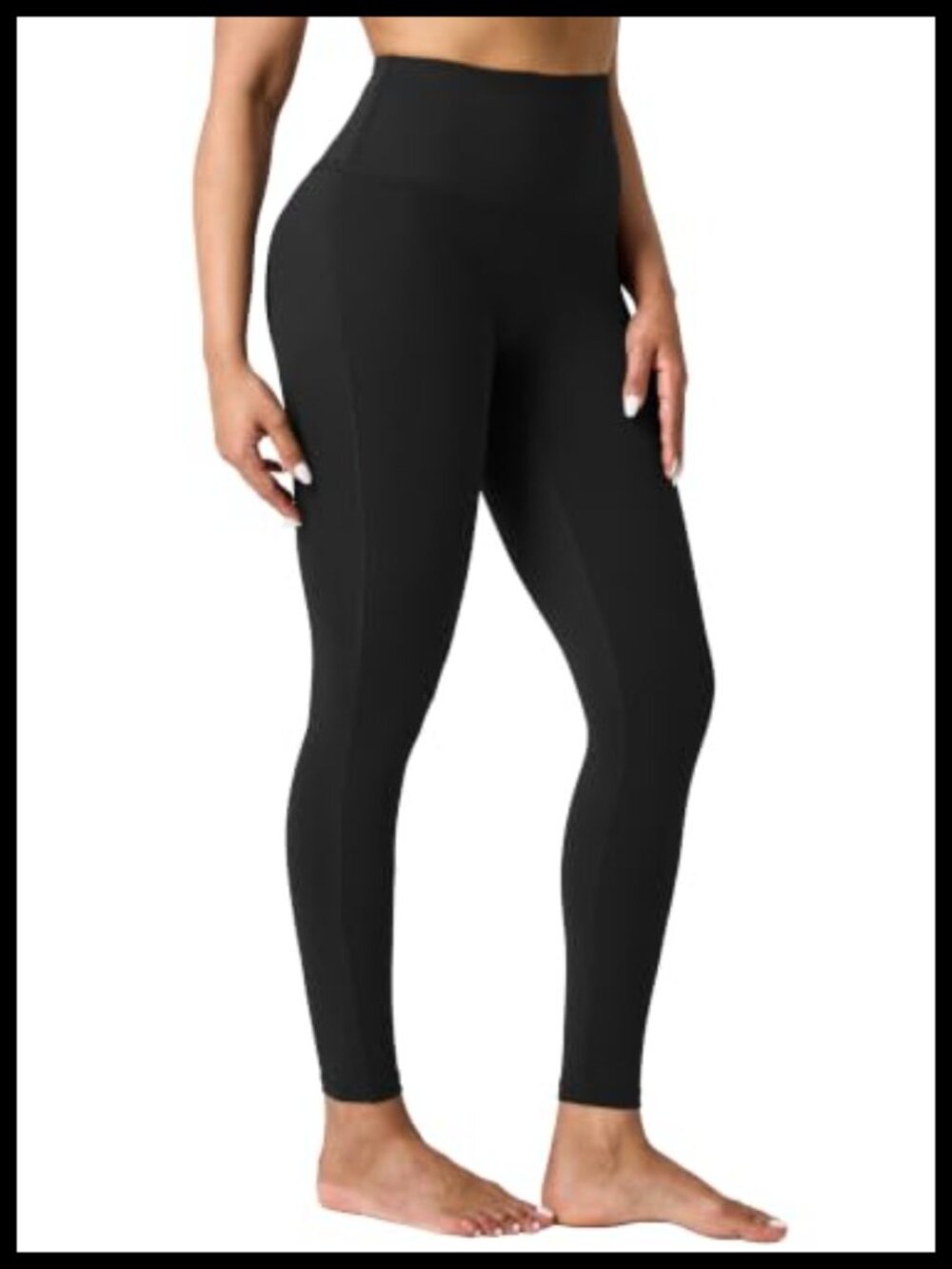 Buttery Soft No Front Seam High Rise Yoga Leggings Ankle Length